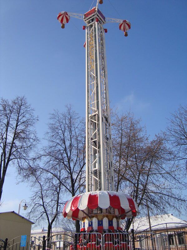 В парке Жилибера появится новый аттракцион - “Башня падения”