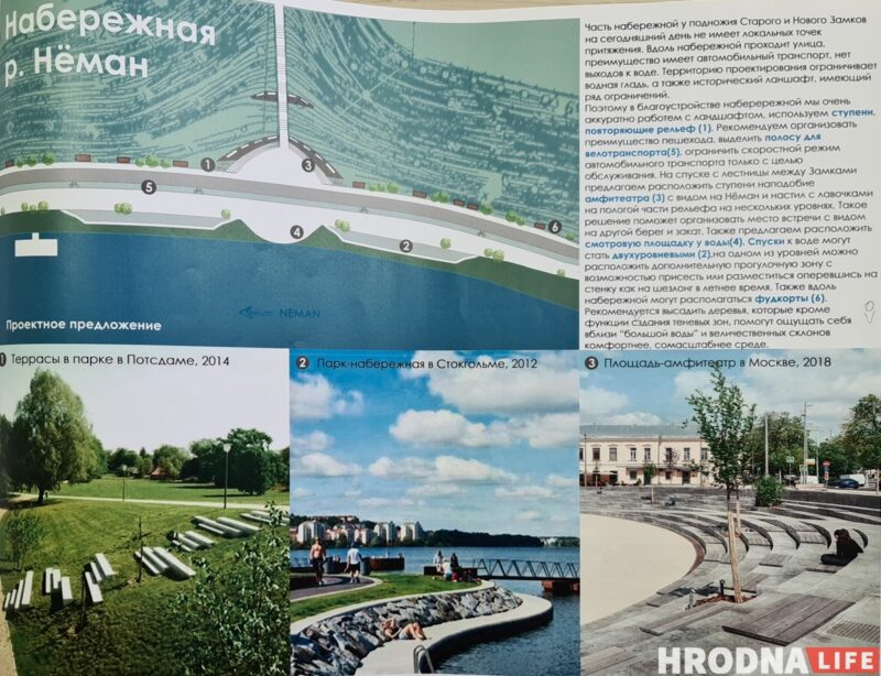 В Гродно появятся три пешеходных моста и зона отдыха вместо порта. Что еще ждет центр города?
