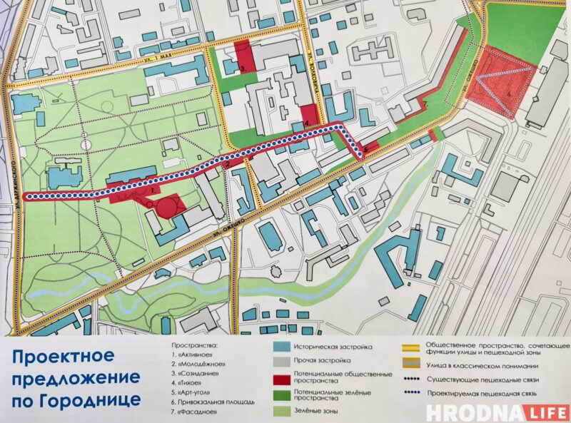 В Гродно появятся три пешеходных моста и зона отдыха вместо порта. Что еще ждет центр города?