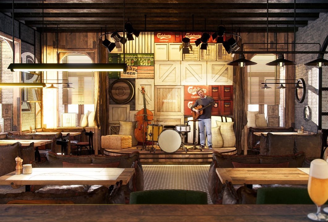 Да 12 тон у месяц. У Гродне ў чэрвені адкрыюць рэстаран-бровар з уласным крафтам