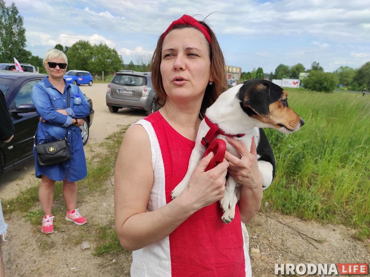 «Вызваліце палітвязняў і адкрыйце мяжы». На польска-беларускай мяжы пачаўся намётавы мітынг