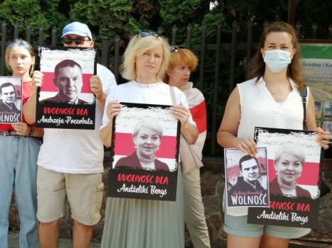 "Особо циничные" граффити и штраф за белую одежду. Как прошла неделя в Гродно и области