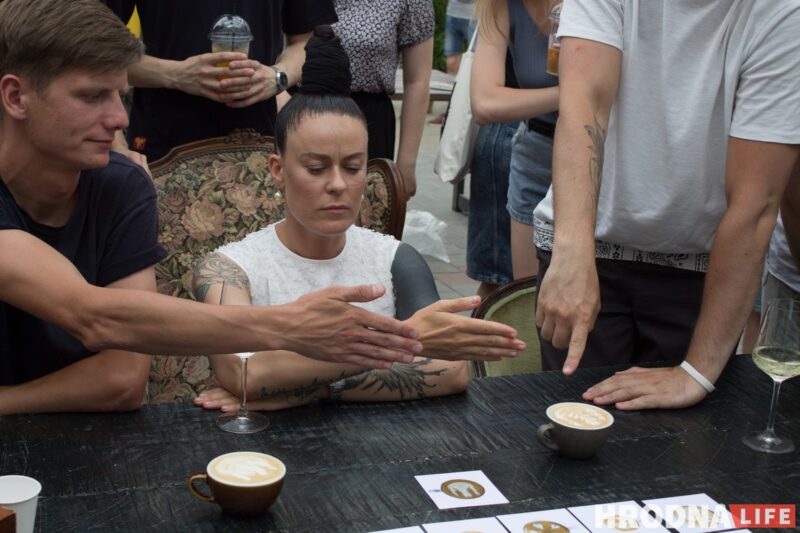 100 рублей за капучино от победителя. В Гродно прошёл первый городской арт-батл среди бариста