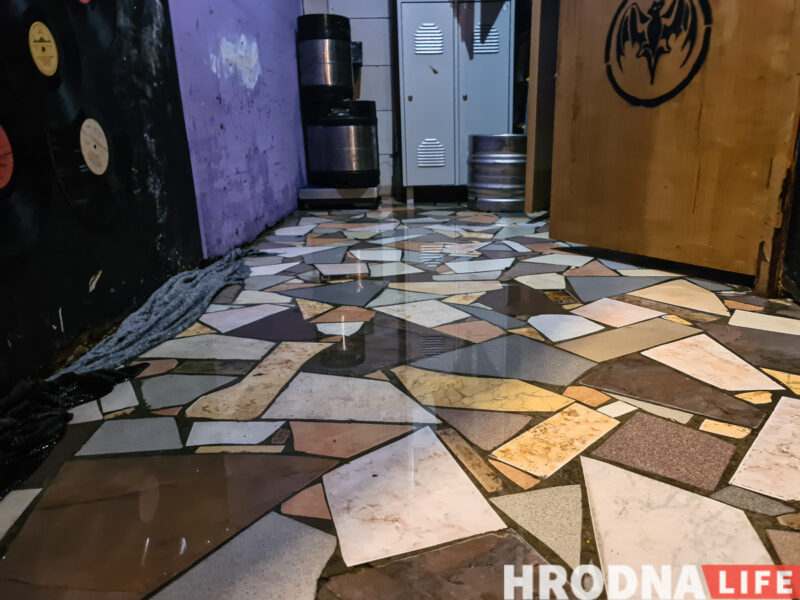 “Ганга” и “Куба” поплыли от дождя. Гродненский общепит затопило на несколько дней