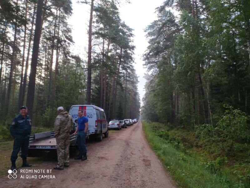 В Беловежской пуще снова искали заблудившихся подростков - там, где пропал Максим Мархалюк