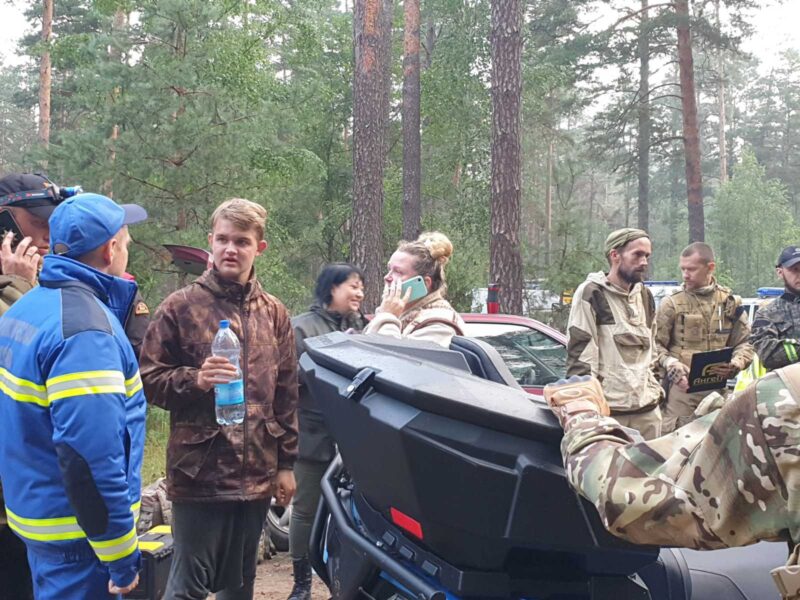 В Беловежской пуще снова искали заблудившихся подростков - там, где пропал Максим Мархалюк