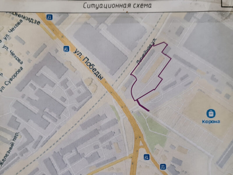 У Гродне два будынкі на вуліцы Перамогі аб'яднаюць у адзін: з'явіцца новы гандлёва-складскі комплекс