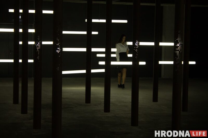 “Закроем глаза и представим…». В Гродно представили арт-проект Александра Балдакова «LUMINARIUM»