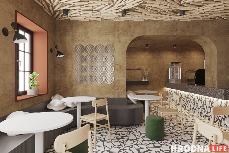 Глиняные стены и скалки на потолке. Дизайнеры из Гродно предложили крутой проект, но его не реализовали