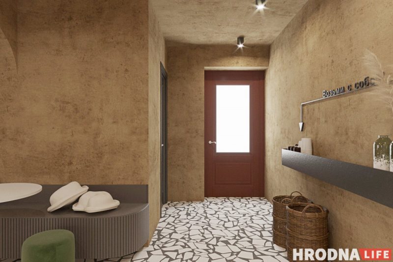 Глиняные стены и скалки на потолке. Дизайнеры из Гродно предложили крутой проект, но его не реализовали