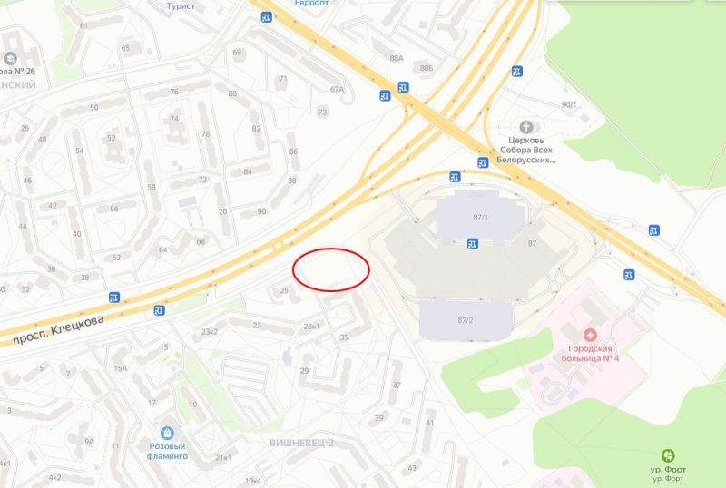 Возле Triniti построят еще один торговый центр. На участок претендовал единственный покупатель