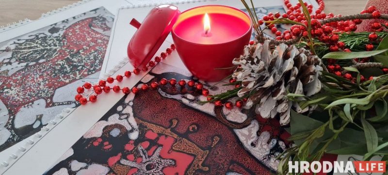 К Рождеству и Новому году: Валентина Шоба нарисовала гродненский календарь с "кониками" и стихами