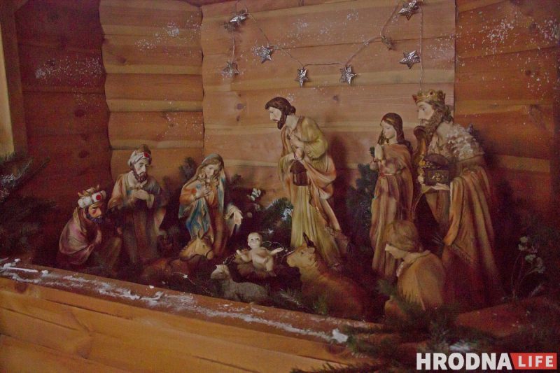 Как украсили гродненские храмы перед православным Рождеством