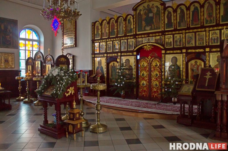 Как украсили гродненские храмы перед православным Рождеством