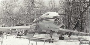 кинотеатр Полёт, 23 января 1980 года списанный самолёт ТУ-124 привезли в Гродно. Больше 10 лет он стоял в городском парке и был кинотеатром.