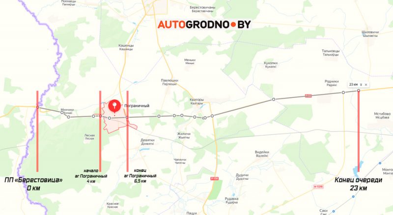 На границе с Польшей дальнобойщики вышли на дорогу и хотят сами регулировать движение. Из-за чего это произошло?