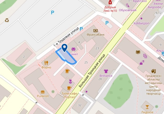 Каля паркоўкі на Траецкай з нуля пабудуюць офісны будынак