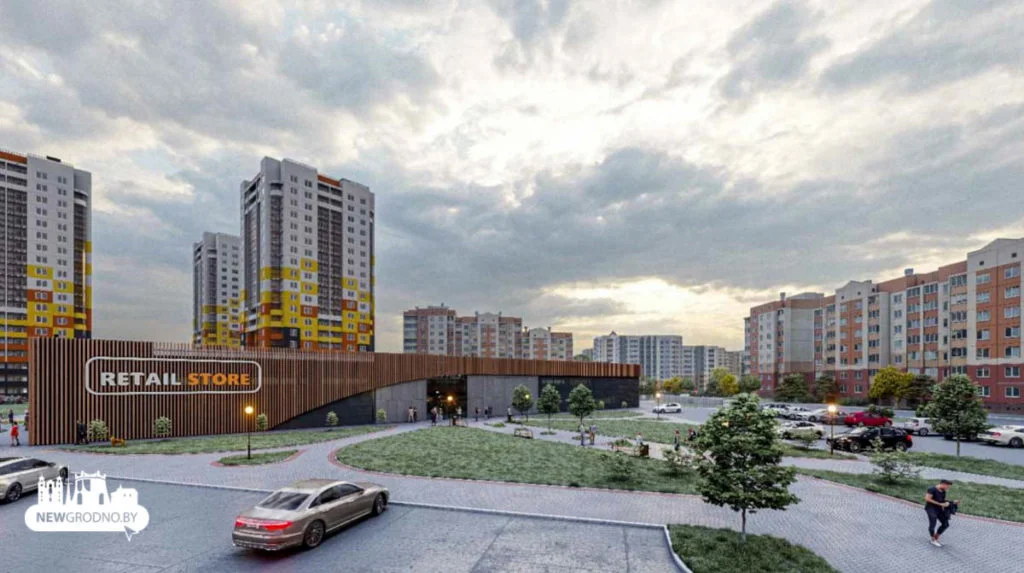 На Альшанцы і ў Грандзічах пабудуюць новыя гандлёвыя цэнтры. Глядзіце, якімі яны будуць