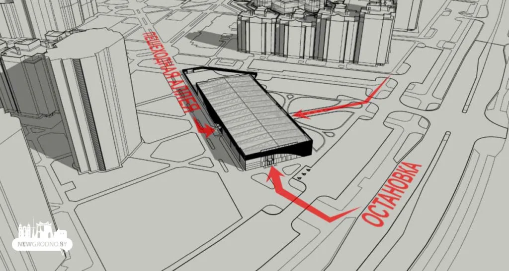 На Альшанцы і ў Грандзічах пабудуюць новыя гандлёвыя цэнтры. Глядзіце, якімі яны будуць