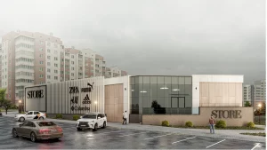 На Ольшанке и в Грандичах построят новые торговые центры. Смотрите, какими они будут