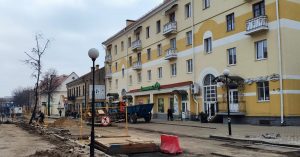 ремонт улицы ожешко дорожные работы