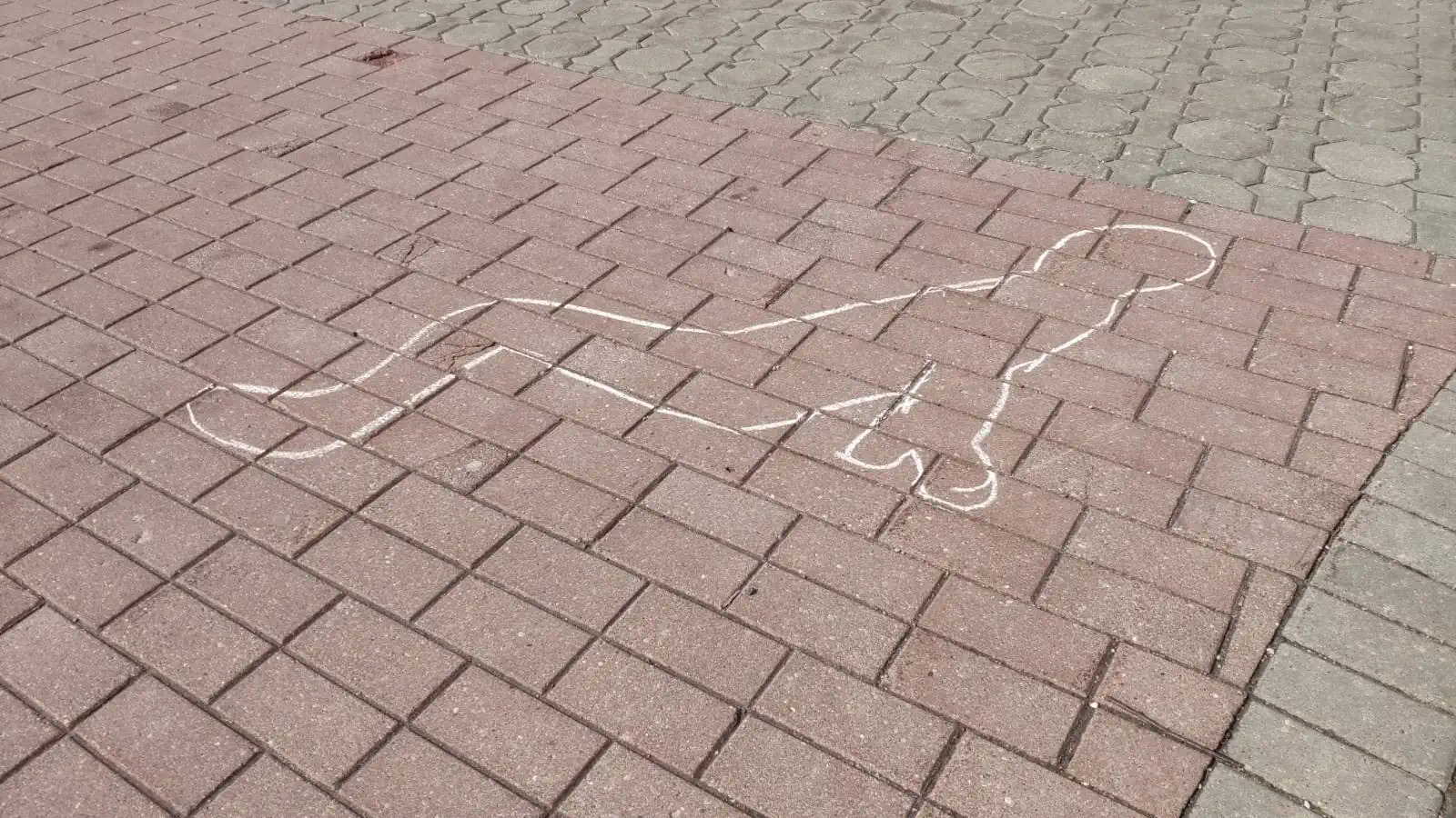 В Гродно на Советской появились силуэты убитых в Буче