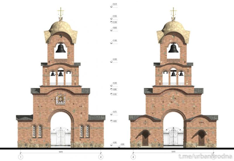 У Гродне на Вішняўцы пабудуюць другую Каложу. Вось як яна будзе выглядаць (абноўлена)