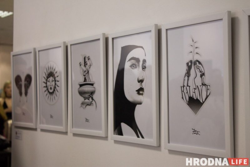 Тату ў мастацтве і рок праз класіку. У Гродне татуіроўшчыкі і музыкі прадставілі супольны арт-праект