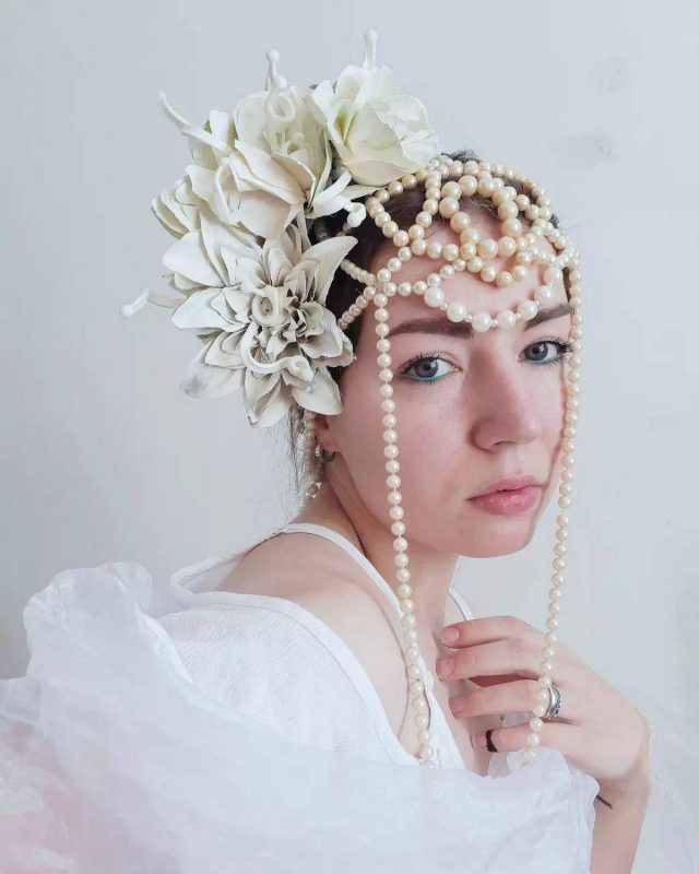 Дизайнерские головные уборы из перьев от Маргариты Бариновой, Маргарита Баринова