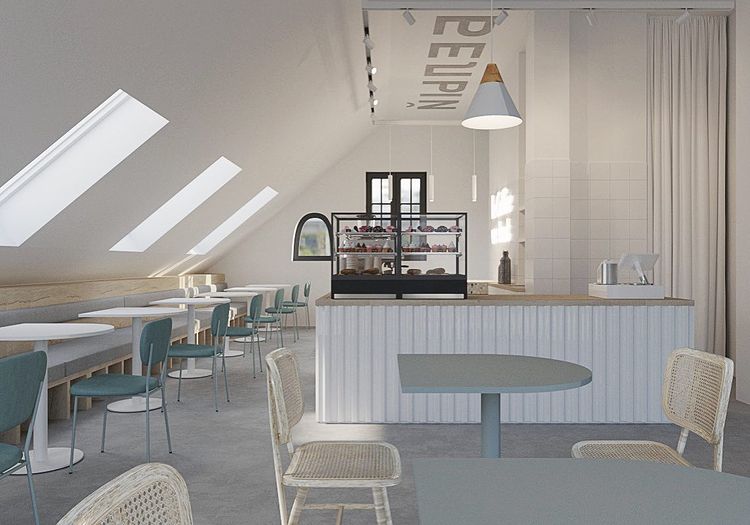 “Новый уровень - горожане уже готовы”. На Замковой откроется кофейня “Крепкий Белый” Проект кофейни "Крепкий Белый"