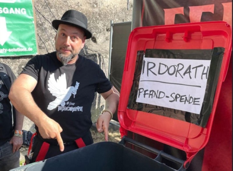 На музыкальном фестивале в Германии собрали средства для группы Irdorath. Фото: reform. by