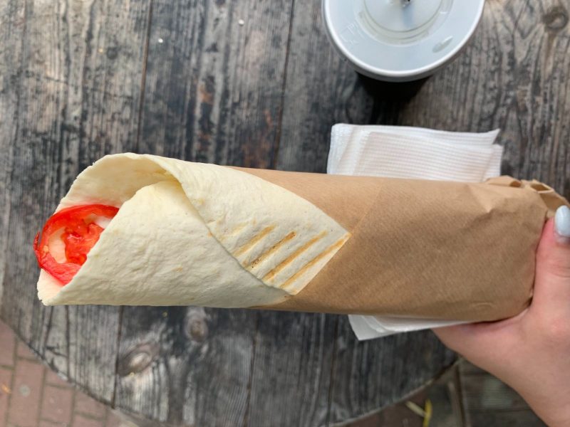 Фалафель в "Беседке". Фото: Hrodna.life