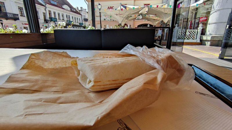 Фалафель в "Street Food". Фото: Hrodna.life