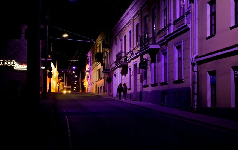 ночной Гродно ночью город ночь начны