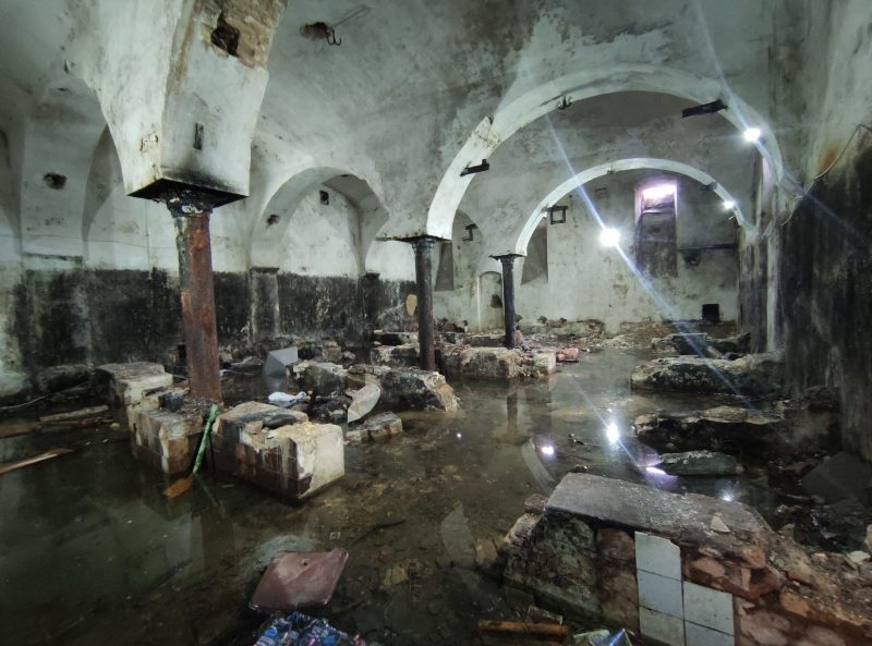 "Падвалы даходзяць да сярэдзіны Нёмана". Паглядзіце, як ідзе рэканструкцыя гродзенскага піўзавода