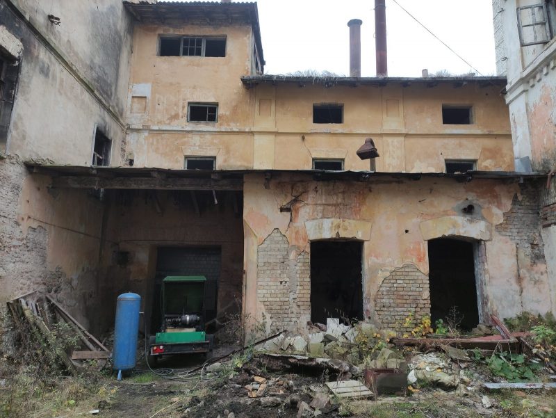 "Падвалы даходзяць да сярэдзіны Нёмана". Паглядзіце, як ідзе рэканструкцыя гродзенскага піўзавода