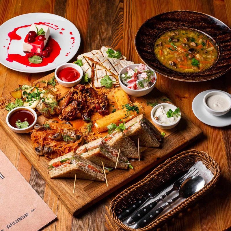 На гастрофесте в Гродно угостят фирменными блюдами. Список сетов и заведений (обновлено)