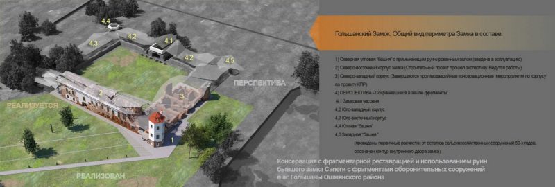 Не отстраивать «как было», а сохранить, что есть. Утвердили проект консервации Гольшанского замка — вот как он будет выглядеть