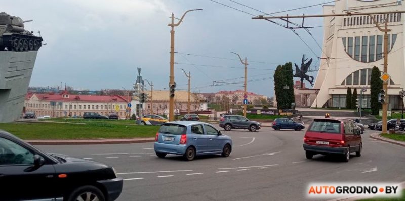 В Гродно не работали светофоры
