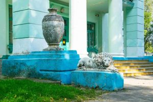 "Чтобы купить, продала квартиру в Минске". Новая собственница слонимской синагоги хочет создать фонд для ее восстановления Альбертин львы