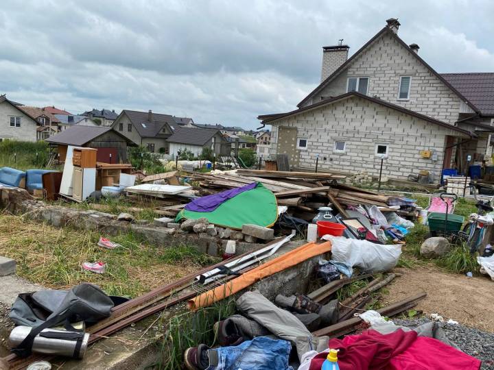 участок в заболоти