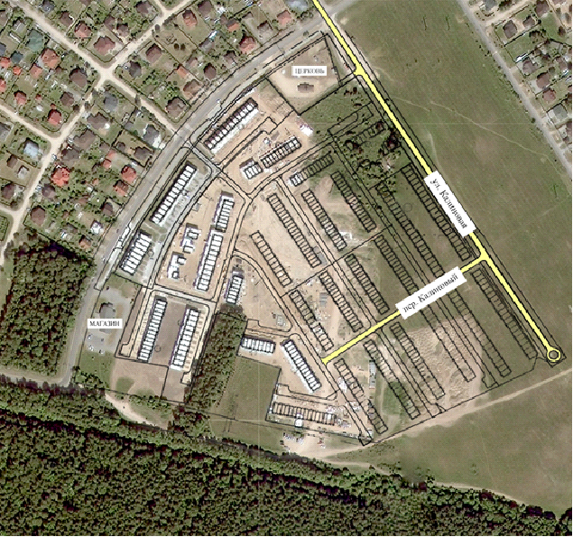 улица Калиновая в Гродно