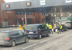 Пересечение границы с Литвой