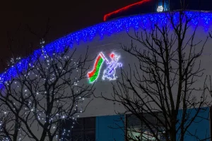 Слишком много новогодней иллюминации - это не экологично. Такое празднование Нового года вредит природе