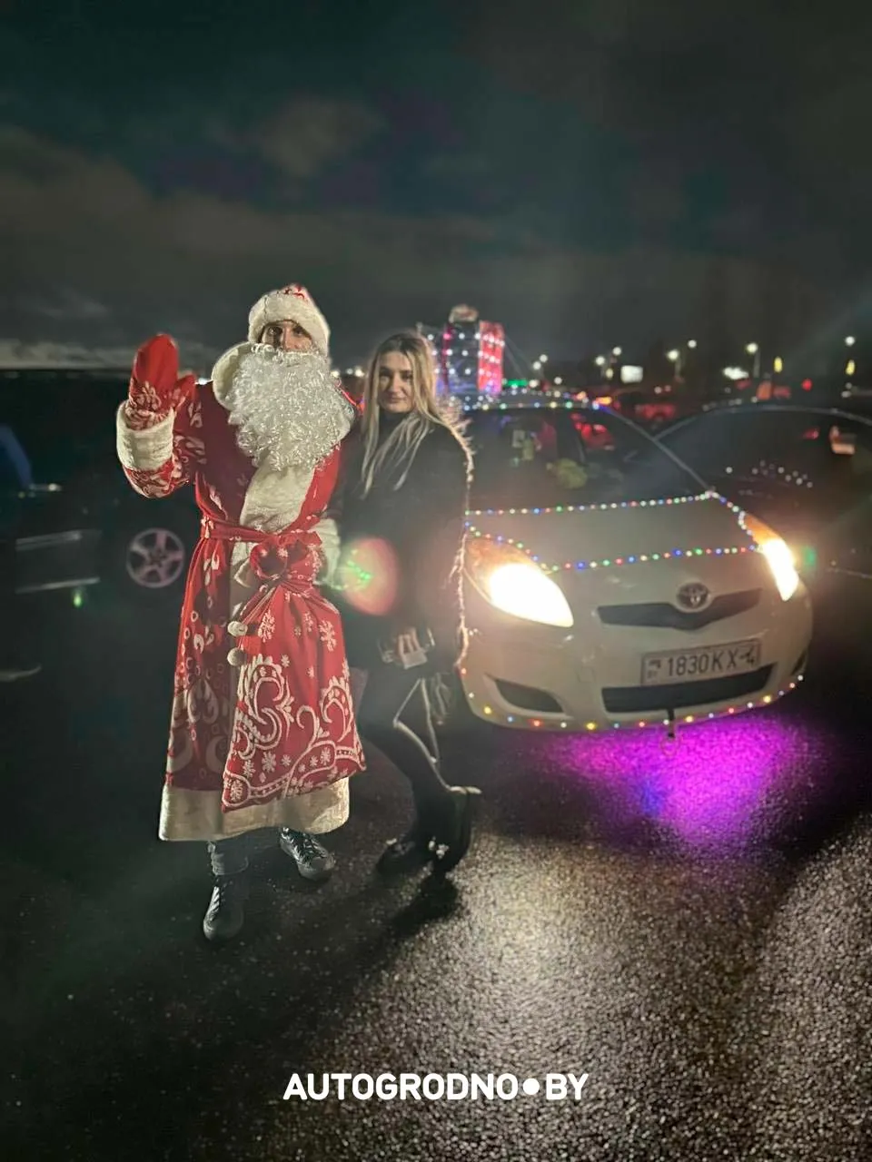 Автомобилисты Гродно встретились перед Новым годом по инициативе АвтоГродно