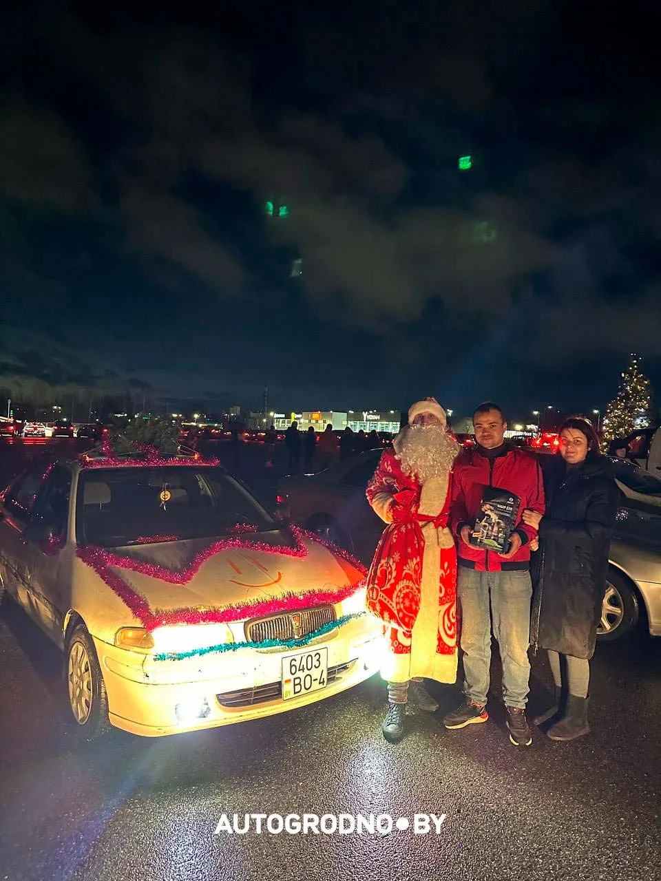 Автомобилисты Гродно встретились перед Новым годом по инициативе АвтоГродно