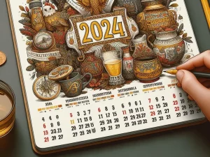 Календарь на 2024 год искусственный интеллект