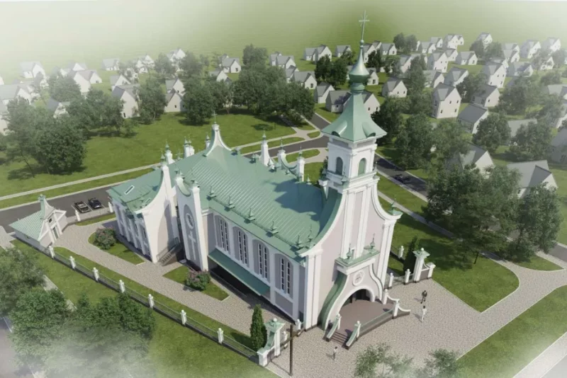 Проект костела в Барановичах-2