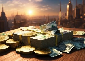 Новая «крипта»? Чего ждать белорусам от обещанного Нацбанком цифрового рубля Цифровые деньги в современном мире. Иллюстрация создана редакцией Hrodna.life с помощью искусственного интеллекта lexica.art.