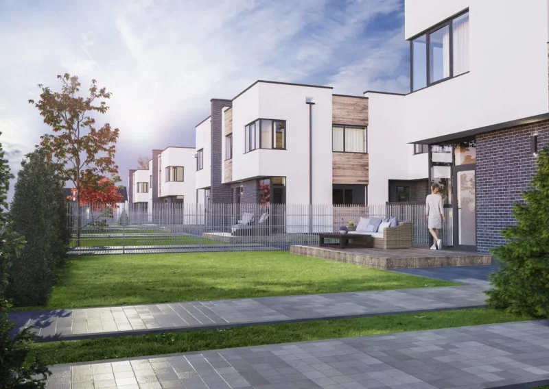 Новый проект застройки на Капличной в Грандичах